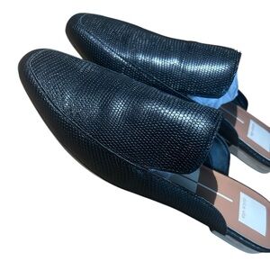 DolceVita Black Textured Loafers